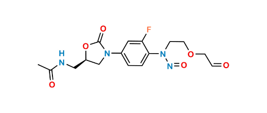 Picture of N-Nitroso Linezolid open ring Impurity (R Isomer)