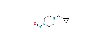 Picture of 1-(Cyclopropylmethyl)-4-nitrosopiperazine