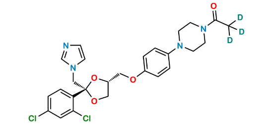 Picture of Levoketoconazole D3 