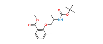 Picture of methyl 2-(2-(((1,1-dimethylethoxy)carbonyl)amino)propoxy)-3-methylbenzoate