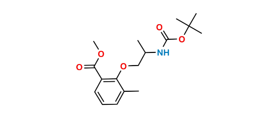 Picture of methyl 2-(2-(((1,1-dimethylethoxy)carbonyl)amino)propoxy)-3-methylbenzoate