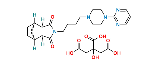 Picture of Tandospirone Impurity 1 Citrate Salt