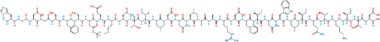 Picture of Teduglutide Asp8 (OtBu) impurity