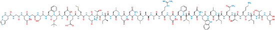 Picture of Teduglutide Ser7 (OtBu) impurity