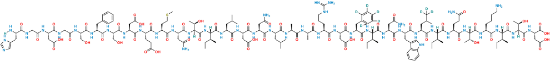Picture of Teduglutide-D8 (Leu-D3 + Phe-D5)