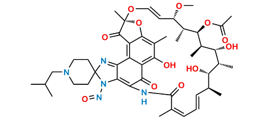 Picture of N-Nitroso Rifabutin