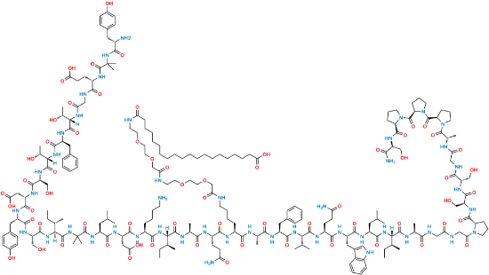 Picture of Des-Gama-Glu-Tirzepatide