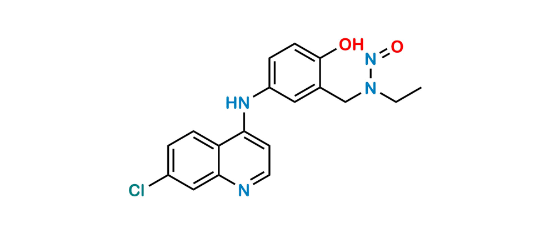 Picture of N-Nitroso N-Desethyl Amodiaquine