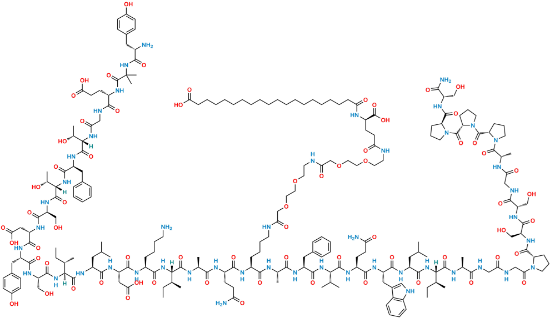 Picture of Des-Aib13-Tirzepatide