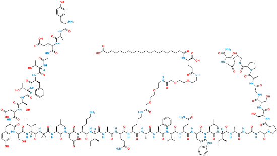 Picture of Des-Pro38-Tirzepatide