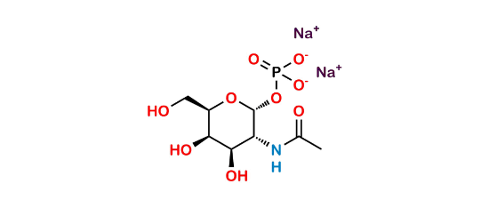Picture of N-Acetyl-α-D-galactosamine 1-phosphate, disodium salt
