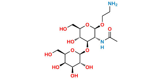 Picture of 2-Aminoethyl 2-acetamido-2-deoxy-3-O-β-D-galactopyranosyl-β-D-glucopyranoside