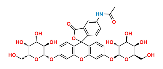 Picture of 5-Acetamidofluorescein di-(β-D-galactopyranoside)