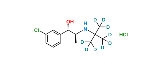 Picture of rac-Threo-Dihydro Bupropion D9 HCl