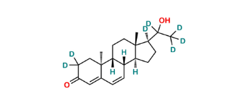 Picture of 20α/β-Dihydrodydrogesterone-D7 (major) 1:1 mixture