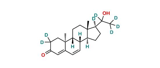 Picture of 20α/β-Dihydrodydrogesterone-D7 (major) 1:1 mixture Picture of 20α/β-Dihydrodydrogesterone-D7 (major) 1:1 mixture