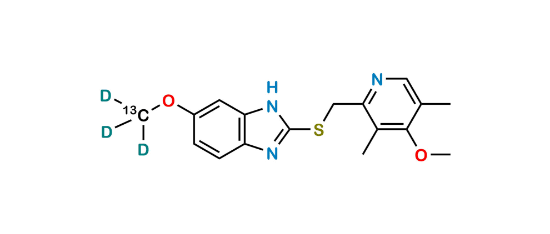 Picture of Omeprazole Sulfide-13C,D3