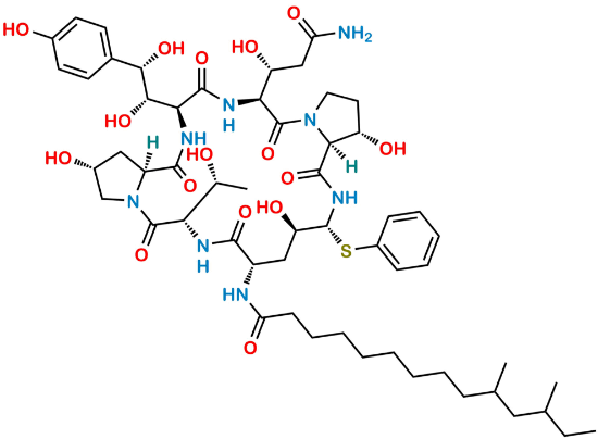 Picture of Caspofungin Phenylthio Amide Impurity