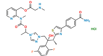 Picture of Isavuconazole Amide Impurity Hydrochloride