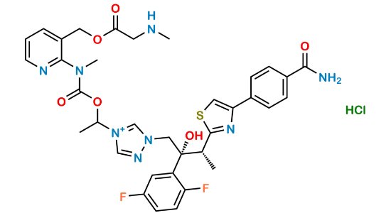 Picture of Isavuconazole Amide Impurity Hydrochloride