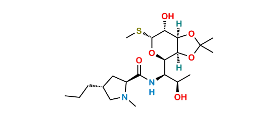 Picture of 3,4-O-Isopropylidenelincomycin
