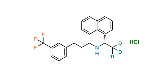 Picture of (S)-Cinacalcet-D3 Hydrochloride Picture of (S)-Cinacalcet-D3 Hydrochloride