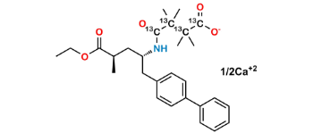 Picture of Sacubitril-13C4 Calcium