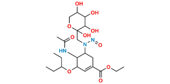 Picture of Oseltamivir Glucose Adduct Nitroso Impurity