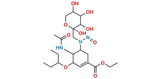 Picture of Oseltamivir Glucose Adduct Nitroso Impurity