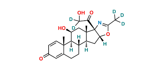 Picture of 21-Desacetyl Deflazacort-D5 Picture of 21-Desacetyl Deflazacort-D5