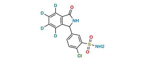 Picture of 3-Deoxy Chlorthalidone-D4 Picture of 3-Deoxy Chlorthalidone-D4