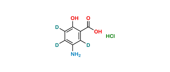 Picture of Mesalazine-d3 Hydrochloride