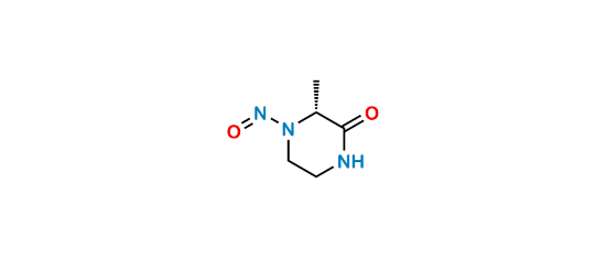 Picture of (R)-3-methyl-4-nitrosopiperazin-2-one