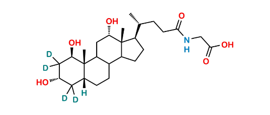 Picture of 1β-Hydroxyglycodeoxycholic Acid-D4 Picture of 1β-Hydroxyglycodeoxycholic Acid-D4
