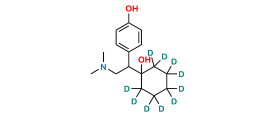 Picture of O-Desmethyl Venlafaxine-d10