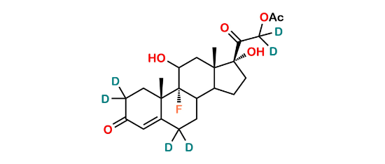 Picture of Fludrocortisone Acetate-D6