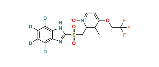 Picture of Lansoprazole-D4 Sulfone N-Oxide
