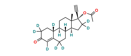 Picture of Norethindrone Acetate D8 