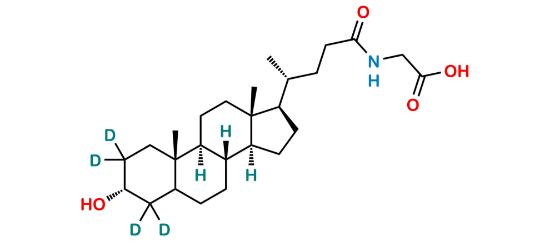 Picture of Glycolithocholic Acid-D4
