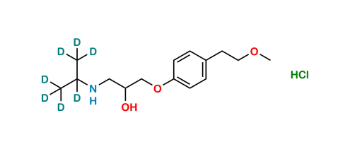 Picture of Metoprolol-D7 Hydrochloride