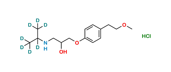 Picture of Metoprolol-D7 Hydrochloride