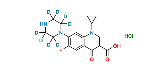 Picture of Ciprofloxacin D8 Hydrochloride