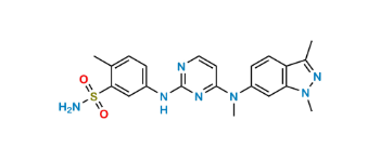 Show details for Pazopanib Impurity 25 Picture of Pazopanib Impurity 25