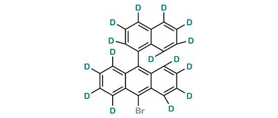 Picture of 9-Bromo-10-(1-naphthalenyl-2,3,4,5,6,7,8-d7)anthracene-1,2,3,4,5,6,7,8-d8