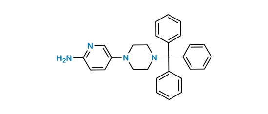 Picture of Ribociclib Amino Trityl Impurity
