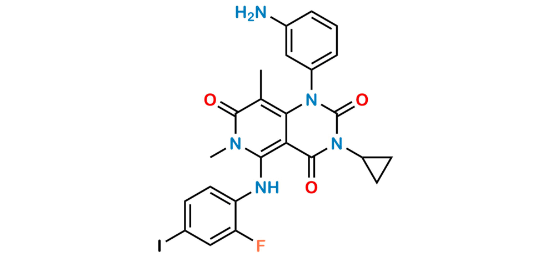 Picture of Trametinib Desacetyl Impurity