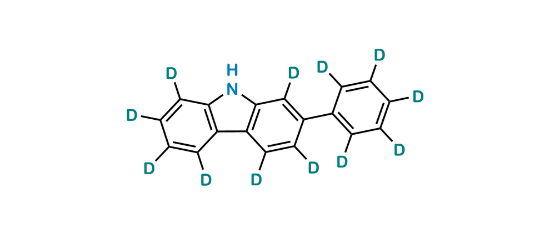 Picture of 2-(phenyl-d5)-9H-carbazole-1,3,4,5,6,7,8-d7