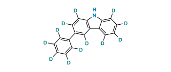 Picture of 3-(phenyl d5)-9H-carbazole 1,2,4,5,6,7,8-d7 
