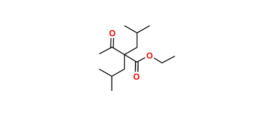 Picture of  Ethyl 2-acetyl-4-methyl-2-(2-methylpropyl)pentanoate