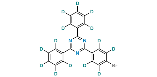 Picture of 2-(4-bromophenyl-2,3,5,6-d4)-4,6-bis(phenyl-d5)-1,3,5-triazine